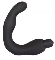 Чёрный массажёр простаты с вибрацией Renegade Vibrating Massager Iii