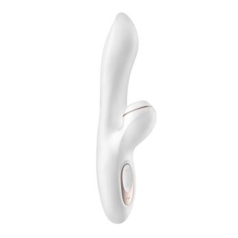 Вибромассажер с вакуумно-волновой клиторальной стимуляцией Satisfyer Pro G-Spot Rabbit — 22 см.