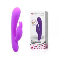 Вибромассажер HOBART Pretty Love с 3-мя ф-циями переминания, G-spot с извивающейся стимуляцией, 7 ф-ций вибрации