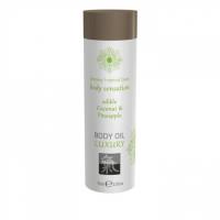 Съедобное масло для тела Body Oil LUXURY Кокос & Ананас (75 мл)