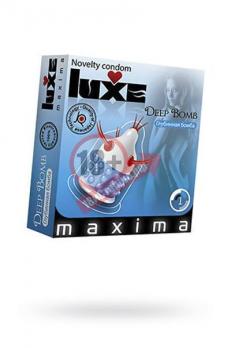ПРЕЗЕРВАТИВЫ LUXE MAXIMA ГЛУБИННАЯ БОМБА №1