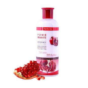 FarmStay Pomegranate Visible Difference Moisture Emulsion - Увла жняющая эмульсия с экстрактом граната.