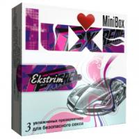 МС LUXE ПРЕЗЕРВАТИВЫ MINI BOX ЭКСТРИМ №3