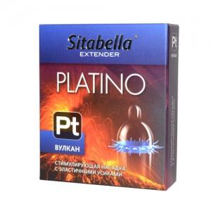 ПРЕЗЕРВАТИВ-НАСАДКА SITABELLA PLATINO ВУЛКАН 1419