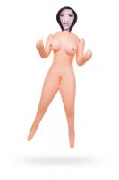КУКЛА НАДУВНАЯ CASSANDRA , БРЮНЕТКА, TOYFA DOLLS-X, С ДВУМЯ ОТВЕРСТИЯМИ, 160 СМ