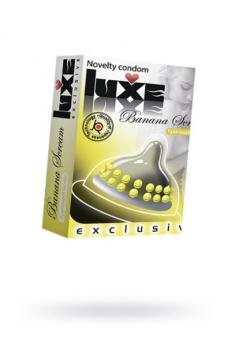 ПРЕЗЕРВАТИВЫ LUXE EXCLUSIVE КРИЧАЩИЙ БАНАН №1, 1 ШТ