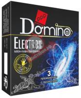 Ароматизированные презервативы Domino Electron - 3 шт.