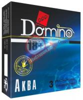 Презервативы Domino "Аква" - 3 шт.