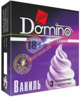 Ароматизированные презервативы Domino "Ваниль" - 3 шт.
