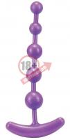Анальная цепочка PURE ANAL BEADS - 15,2 см.