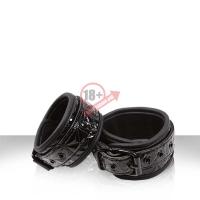 Черные соединенные цепью наручники SINFUL WRIST CUFFS