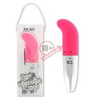 Розовый стимулятор точки G Funky Viberette - 13 см.