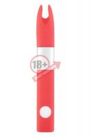 Красный клиторальный вибратор с 4Gb USB памяти и 7 режимами вибрации