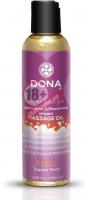 Массажное масло с феромонами DONA Sassy Tropical Tease - 125 мл.