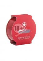 Красная лента Non Sticky Bondage Tape - 17,5 м.