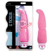 Розовый G-вибростимулятор G Tickler - 21,6 см.