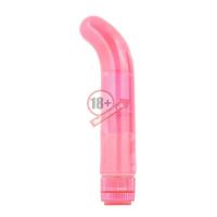 Розовый водонепроницаемый стимулятор G-точки H2O G-SPOT PROBE WATERPROOF VIBRATOR - 18 см.