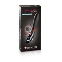 Черный вибратор с миостимуляцией Mystim Electric Eric Black Edition - 27 см.