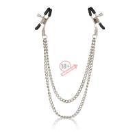 Зажимы на соски с цепочкой Tiered Nipple Clamps