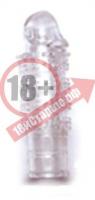 Силиконовая насадка с закрытой головкой и усиками