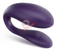 Фиолетовый вибратор для пар We-Vibe Unite Purple