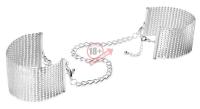 Серебристые наручники-браслеты Desir Metallique Handcuffs