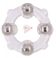Эрекционное кольцо Stud Ring с бусинами