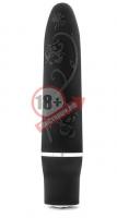 Чёрный мини-вибратор Bliss Vibe - 10 см.