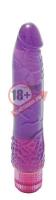 Водонепроницаемый фиолетовый вибромассажер H2O PATRIOT WATERPROOF VIBRATOR - 19 см.