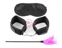 Набор фиксаций для эротических игр с перышком Sensual Seduction Kit