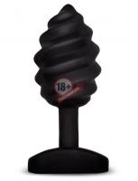 Витая анальная пробка Gplug Twist - 10,5 см.
