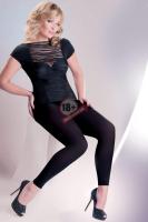 Черные леггинсы из микрофибры Microfibre Leggings Plus Size 100 den
