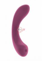 Розовый гнущийся вибратор Olivia - 15,6 см.