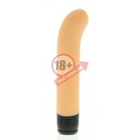 Телесный вибратор PURRFECT SILICONE CLASSIC G-SPOT - 17,5 см.