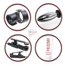 Набор для электростимуляции эрогенных зон  Deluxe Shock Therapy Travel Kit