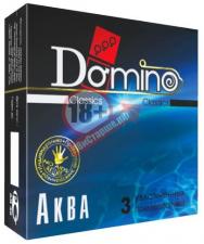 Презервативы Domino "Аква" - 3 шт.