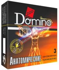 Презервативы анатомической формы Domino "Анатомические" - 3 шт.