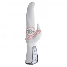 Белый вибратор VIBE THERAPY PINNACLE - 23 см.