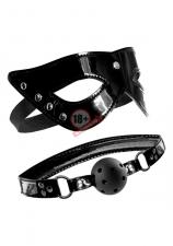 Лаковый комплект MASQUERADE MASK & BALL GAG