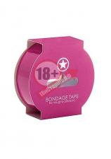 Розовая лента Non Sticky Bondage Tape - 17,5 м.