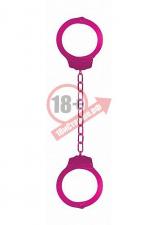 Металлические розовые оковы Pleasure Legcuffs