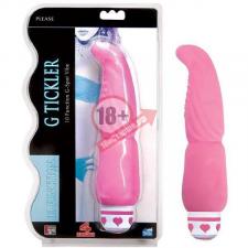 Розовый G-вибростимулятор G Tickler - 21,6 см.