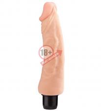 Реалистичный мультискоростной вибромассажёр REALSTUFF 5INCH VIBRATOR - 16 см.