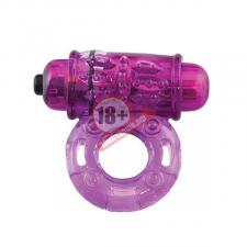 Фиолетовое эрекционное виброкольцо OWOW PURPLE