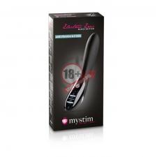 Черный вибратор с миостимуляцией Mystim Electric Eric Black Edition - 27 см.