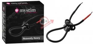 Эрекционное лассо для электростимуляции HEAVENLY HENRY