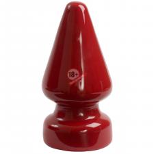 Огромная анальная пробка Red Boy The Challenge Butt Plug - 23 см.