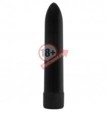 Чёрный вибратор GC Easy Vibe - 13,2 см.