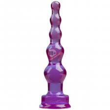 Фиолетовая анальная ёлочка SpectraGels Purple Anal Tool - 17,5 см.
