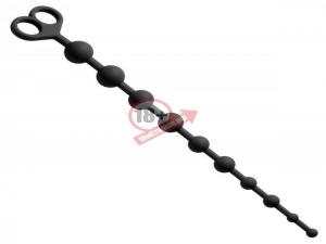 Анальные бусы Captivate Me 10 Bead Silicone Anal Beads - 34 см.